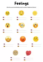 Vorschau - Arbeitsblätter - Talking about Feelings - Seite 3