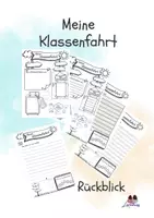Vorschau - Arbeitsblätter - Meine Klassenfahrt - ein Rückblick - Deckblatt