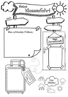 Vorschau - Arbeitsblätter - Meine Klassenfahrt - ein Rückblick - Seite 1