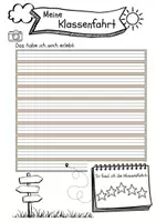 Vorschau - Arbeitsblätter - Meine Klassenfahrt - ein Rückblick - Seite 3