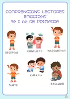 Vista previa - Hojas de trabajo - Comprensions lectores_EMOCIONS_5é i 6è primària - Portada