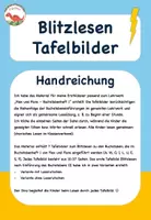 Vorschau - Spiele - Blitzlesen Tafelbilder zu allen Buchstaben - passend zu Flex und Flora - Seite 2