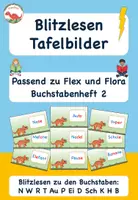 Vorschau - Spiele - Blitzlesen Tafelbilder ergänzend zu Flex und Flora Heft 2 - Deckblatt