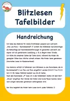 Vorschau - Spiele - Blitzlesen Tafelbilder ergänzend zu Flex und Flora Heft 2 - Seite 1
