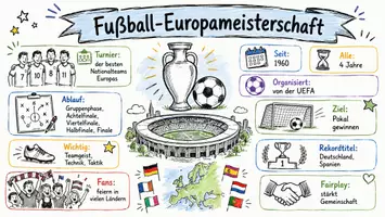 Vorschau - Arbeitsblätter - Lernposter + Arbeitsblätter "Fußball-Europameisterschaft" + Lösung & MP3 + Mindmap + Infografik - Seite 3