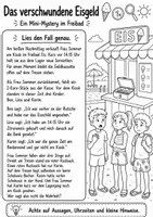 Vorschau - Arbeitsblätter - Escape Room Deutsch Vertretungsstunden Klasse 5/6 - Seite 3