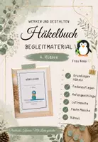 Vorschau - Arbeitsblätter - Häkelbuch - Häkeln lernen mit Wooly - WG 3./4. Klasse - Deckblatt