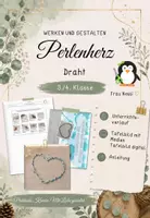 Vorschau - Stundenentwürfe - Perlenherz - Draht - Werken und Gestalten 3./4. Klasse - Deckblatt