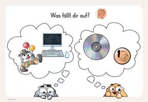 Vorschau - Präsentationen/Tafelbilder - Buchstabeneinführung C c - Bildwortkarten und Tafelbilder - Seite 3