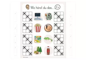 Vorschau - Stationenlernen - Buchstabeneinführung C - Klammerkarten - Seite 2