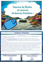 Aperçu - Jeux - Tourne, couvre et gagne la fraction - Page 1