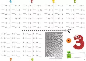 Vorschau - Arbeitsblätter - Minibooks 1x3 - Seite 2