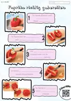 Vorschau - Arbeitsblätter - Paprika zubereiten: Bilderreihe + AB differenziert - Seite 2