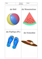 Vorschau - Arbeitsblätter - Wortschatz Sommer leicht - Seite 2