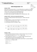 Vorschau - Klassenarbeiten - Klassenarbeit 10 - Thema Logarithmus, exp/lin Wachstum, Körper - Seite 1