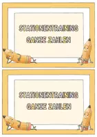 Vorschau - Arbeitsblätter - Ganze Zahlen Stationentraining - Seite 2
