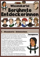 Vorschau - Arbeitsblätter - Berühmte Entdecker und Entdeckerinnen - Komplettpaket - Seite 2