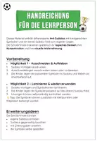 Vorschau - Spiele - Fußball Sudoku 4x4 – Differenziertes Logikspiel | Konzentrationstraining | 1. & 2. Klasse | inkl. Ausschneidekarten & Lösungen - Seite 1