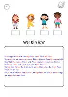 Vorschau - Arbeitsblätter - Lesen Klasse 1, Klasse 2 differenzierte Leseförderung - Seite 1