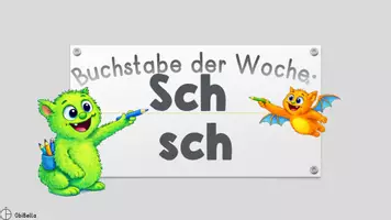 Vorschau - Präsentationen/Tafelbilder - Buchstabe Sch sch: interaktive Präsentation zur Buchstabeneinführung (für voll digitale Tafeln mit Touchscreen) - Seite 3