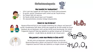 Vorschau - Arbeitsblätter - Sommerexperimente - Elefantenzahnpasta light - Seite 3