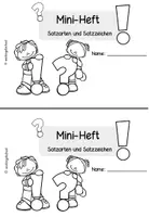 Vorschau - Arbeitsblätter - Sätze & Satzarten | Deutsch Klasse 2 - Seite 1