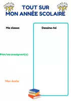 Aperçu - Affichage - Cahier Souvenir de Fin d’Année PDF – 10 Activités - Page 1