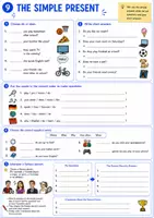Vorschau - Arbeitsblätter - G_5_7_Simple Present – Questions and Short Answers - Seite 2
