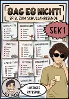 Vorschau - Spiele - Schuljahresende Spiel Klasse 6-9 - Deckblatt