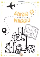 anteprima - Materiale di supporto/inclusione - Il diario delle vacanze estive. Italiano - Pagina di copertina