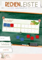 Vorschau - Präsentationen/Tafelbilder - Tafelbild - Rechenleiste - DinA3 - Deckblatt