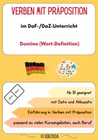 Vorschau - Spiele - Wachsendes Materialpaket: Domino im DaF-/DaZ-Unterricht - Seite 1