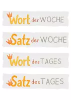 Vorschau - Präsentationen/Tafelbilder - Wort der Woche - Wort des Tages - Tafelbild - Seite 3
