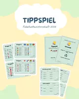 Vorschau - Spiele - Tippspiel WM 2026 Fußball Weltmeisterschaft - Deckblatt