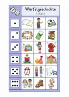 Vorschau - Spiele - Würfelgeschichte Schule - Seite 1