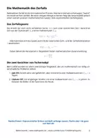 Vorschau - Arbeitsblätter - Radioaktiver Zerfall ☢️ Tschernobyl & Exponentialrechnung (Merkblatt & Aufgaben) - Seite 1