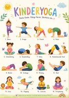 Vorschau - Poster - 3 Kinderyogaplakate - Yogaposen - Sonnengruß - Mondgruß - Seite 1