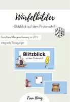 Vorschau - Präsentationen/Tafelbilder - digitaler Blitzblick- Würfelbilder (ZR6) - Deckblatt