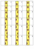 Aperçu - Jeux - Jeu de la girafe (comparaison de longueurs + numeration) - Page de couverture