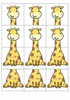 Aperçu - Jeux - Jeu de la girafe (comparaison de longueurs + numeration) - Page 3