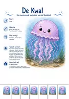 Voorbeeld - Identiteitskaarten zeedieren & opdrachten - Voorblad