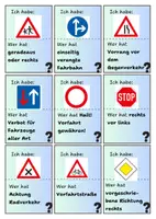 Vorschau - Spiele - Lesespiel Verkehrszeichen Radfahrtraining - Seite 3