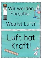 Vorschau - Arbeitsblätter - Experimente mit Luft Klasse 1/2 - Seite 1