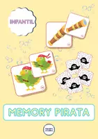 Vista previa - Unidades / Secuencias / Situaciones de Aprendizaje - JUEGO DE MEMORIA: PAREJAS PIRATA - Portada