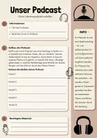 Vorschau - Arbeitsblätter - Lektüre-Podcast zum Tagebuch der Anne Frank - Seite 1