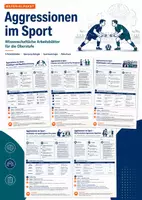 Vorschau - Arbeitsblätter - Sporttheorie Oberstufe: Aggressionen im Sport (5 Arbeitsblätter) - Deckblatt