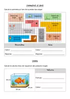 Aperçu - Feuilles d'exercices - Grandeurs - Devoirs ZOO - Page 2