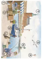 Vorschau - Arbeitsblätter - Lesespur "Ein Tag am Hafen" / GRUNDSCHULE 2./3./4. Klasse / Stralsund - Seite 1