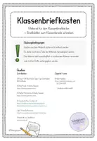 Vorschau - Anderer Materialtyp - Klassenbriefkasten: Klassenpost - Seite 1