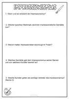 Vorschau - Arbeitsblätter - Einführung in die Epoche Impressionismus - Kunstgeschichte im Unterricht - Seite 2